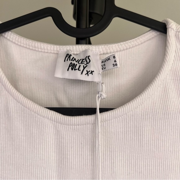 PRINCESS POLLY - White classic mini dress ✨ - Picture 7 of 8